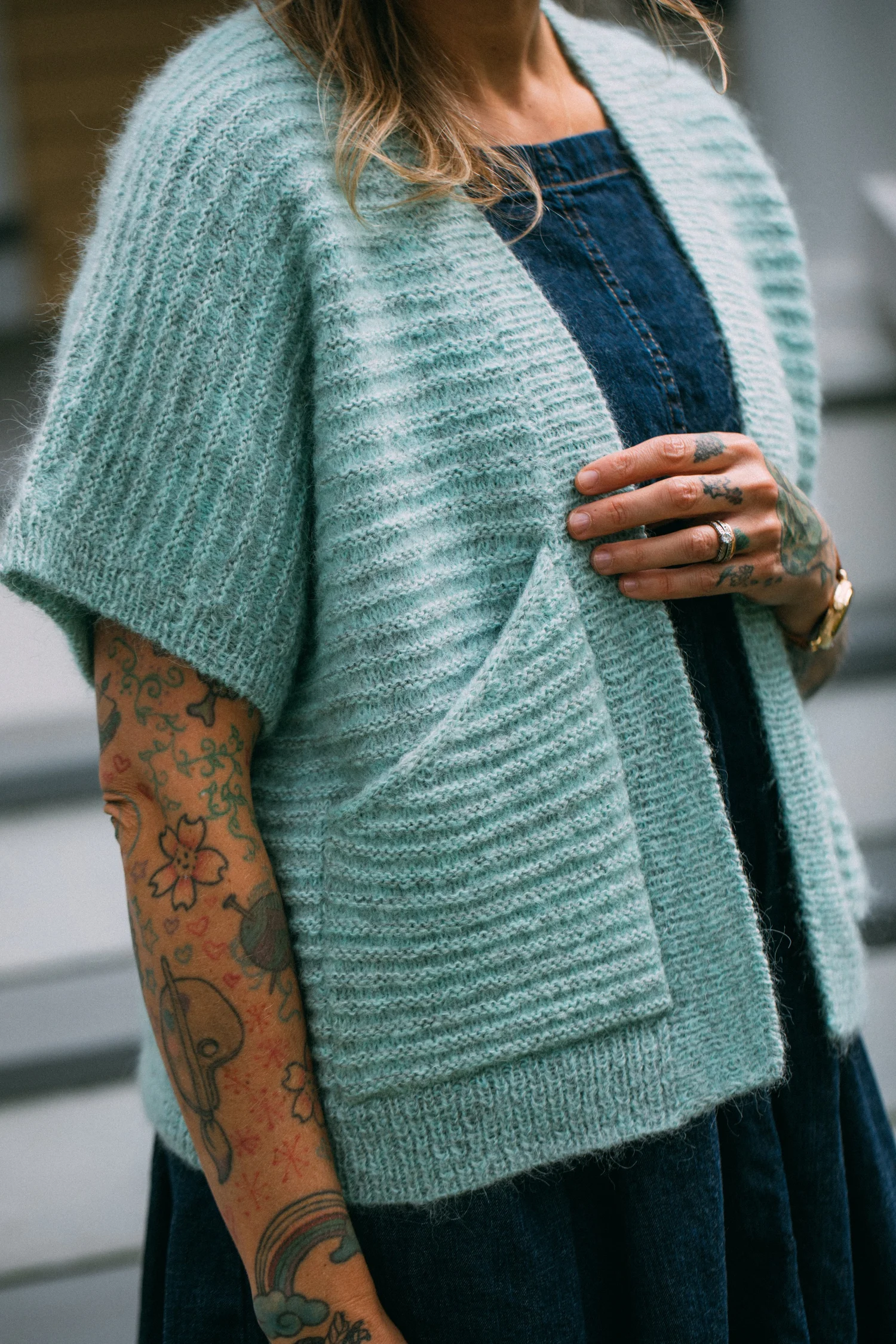 The Traveler Shell — Drea Renee Knits