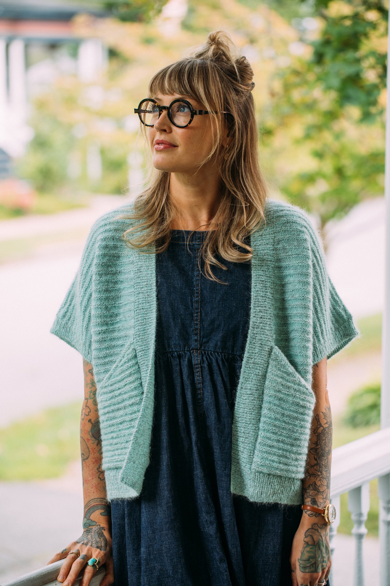 The Traveler Shell — Drea Renee Knits