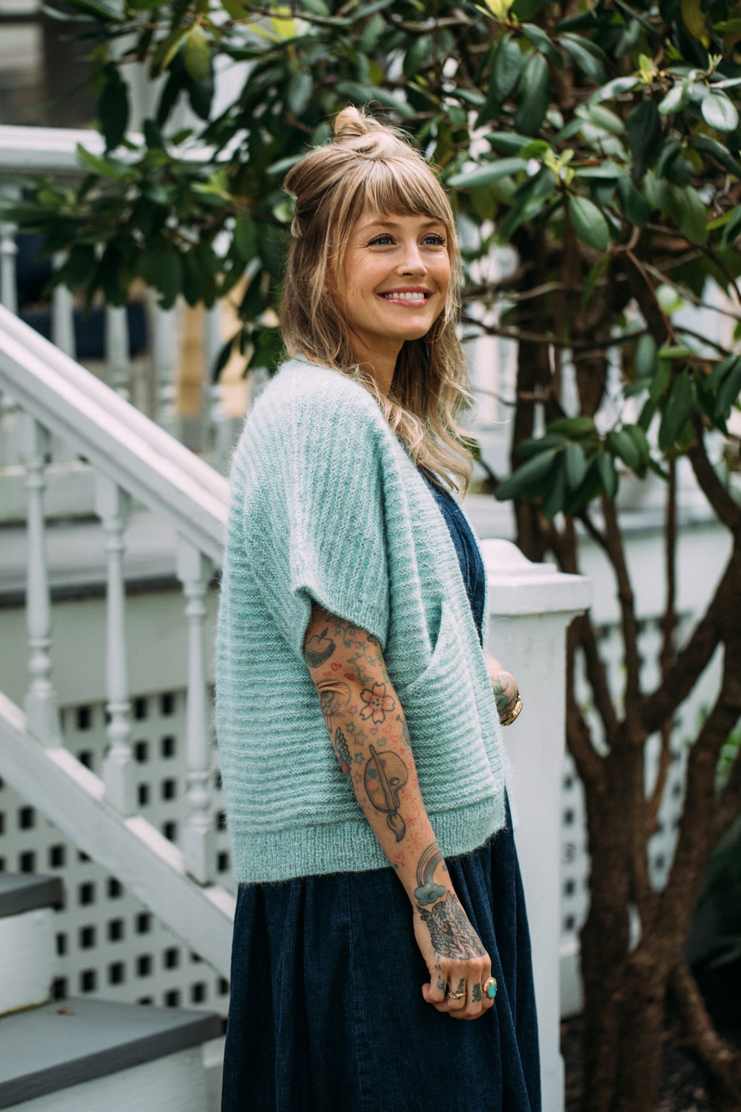 The Traveler Shell — Drea Renee Knits