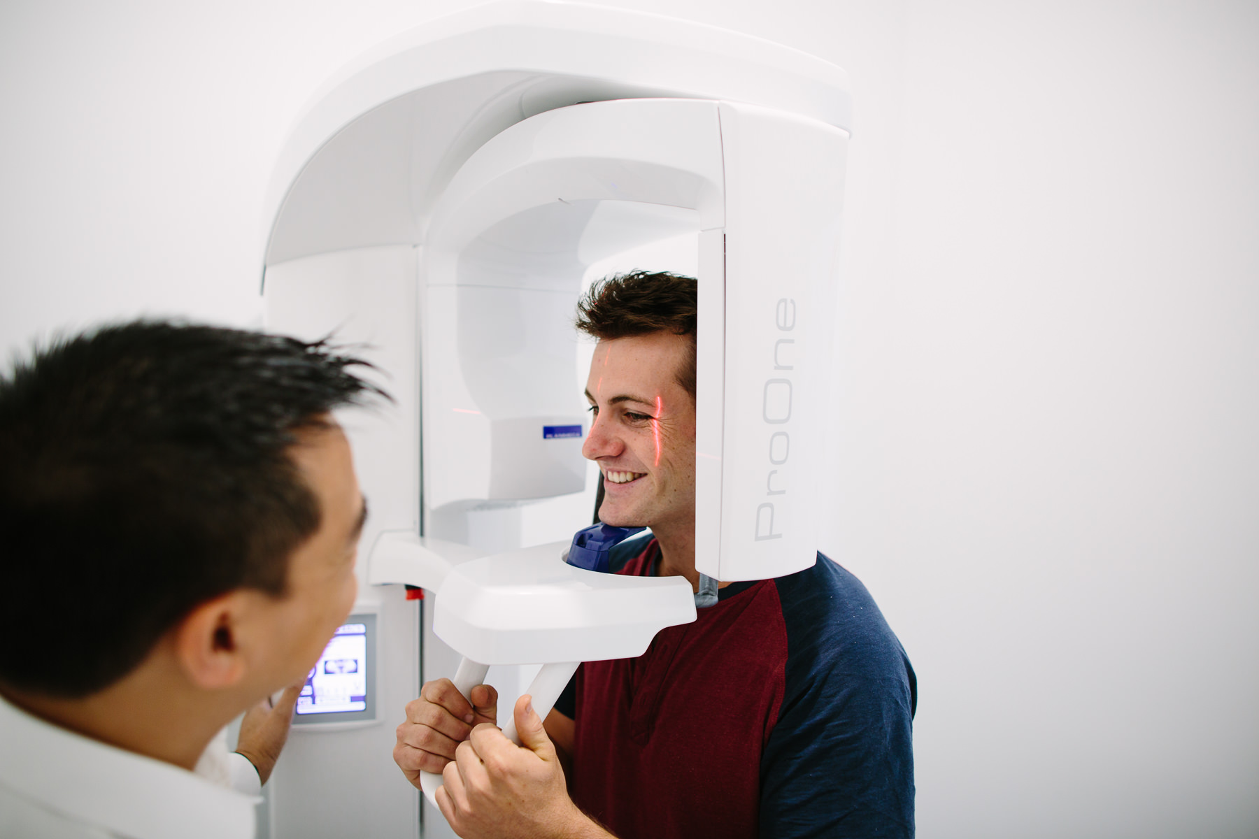 Dentist doing a full mouth scan | Dental Clinic Central Coast