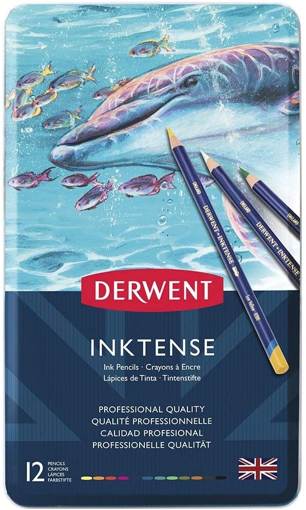 Derwent Colored Pencils, Inktense Ink Pencils