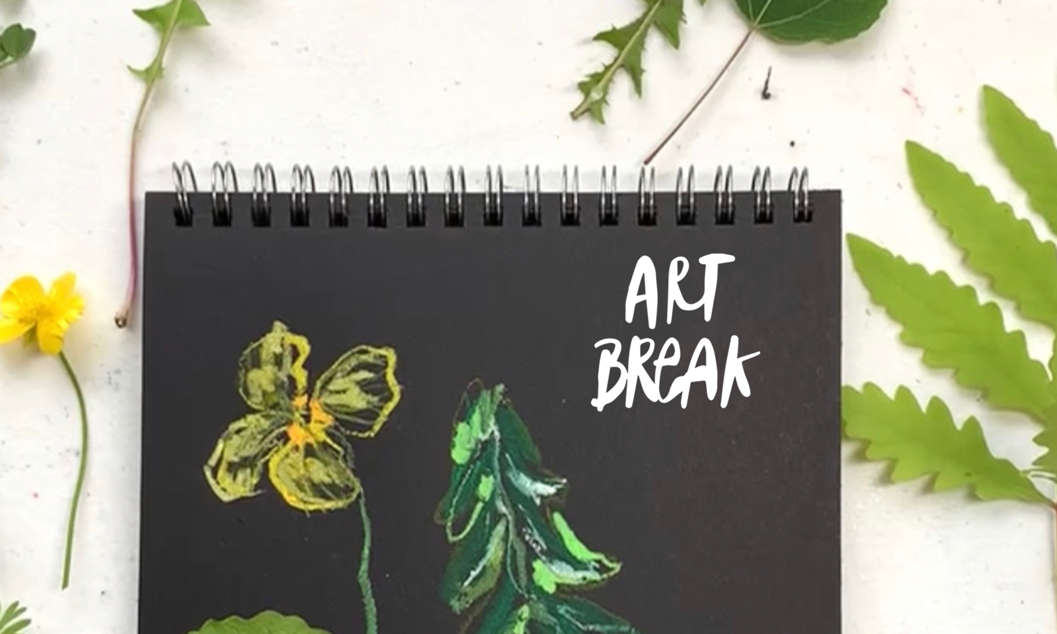 Art Break: Painting Leaves 