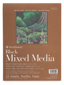 Strathmore Black Mixed Media Paper