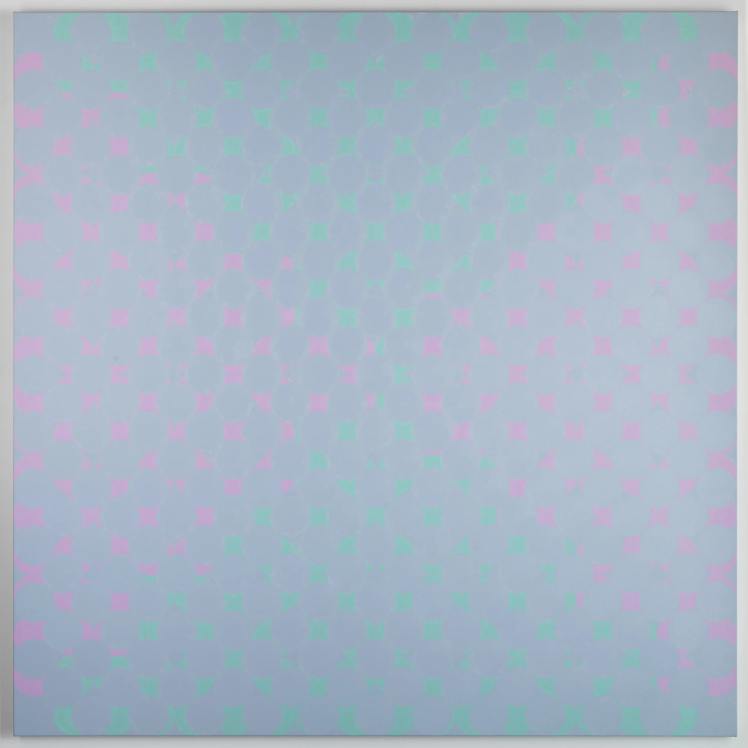   Crossroads , 2017.  72 x 72 inches, oil on canvas 