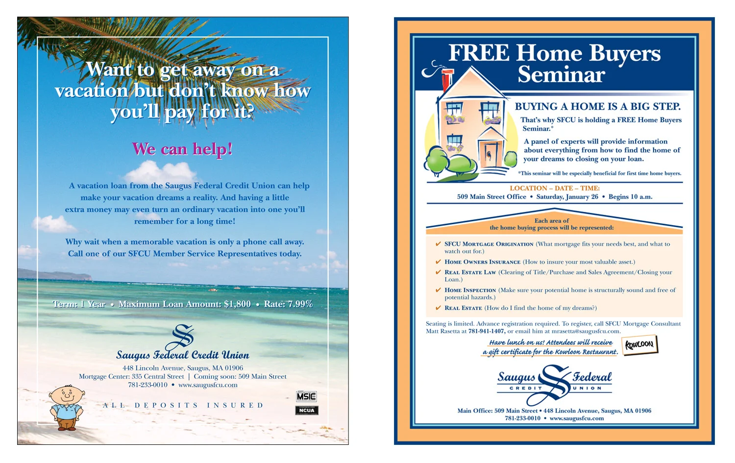 Informational Flyers, 8.5” x 11”