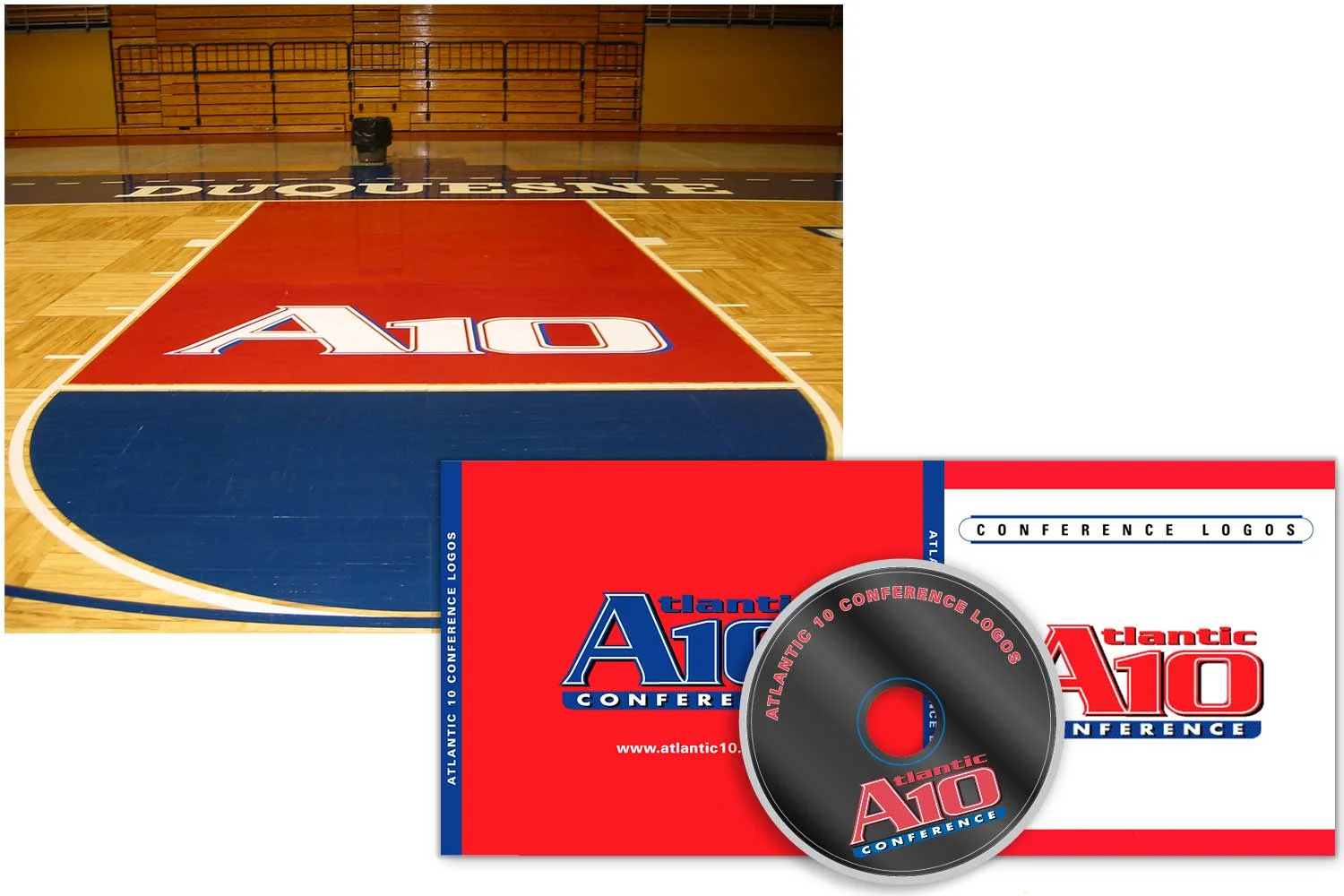 Atlantic 10 Basketball Conference logo