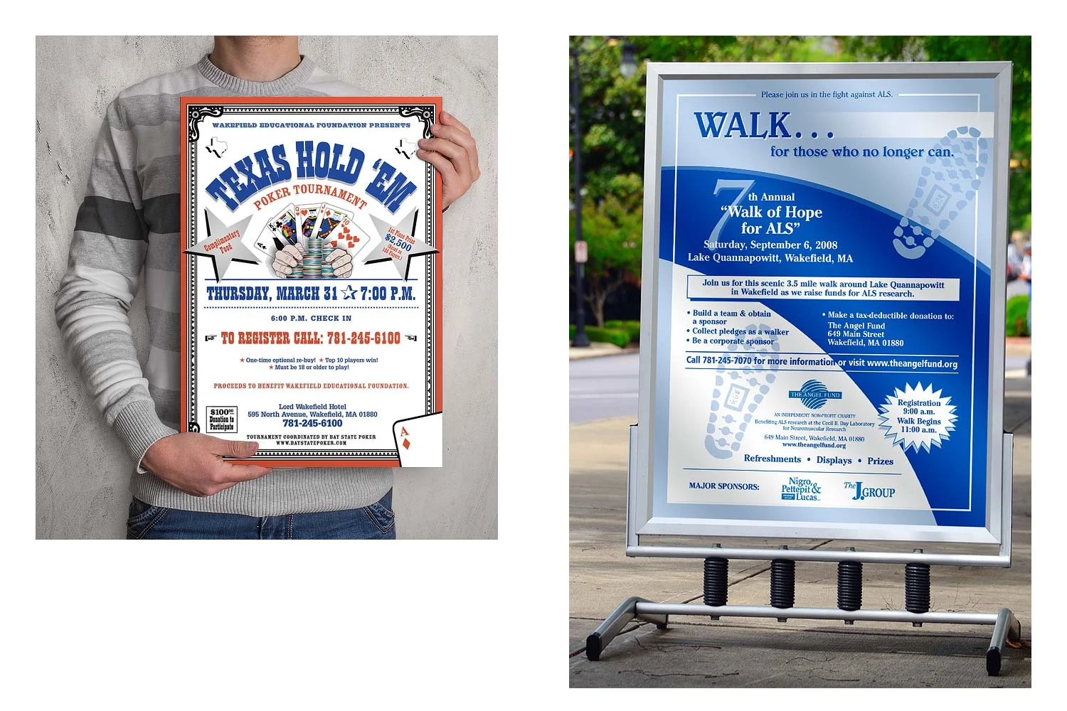 Fund-raising Posters