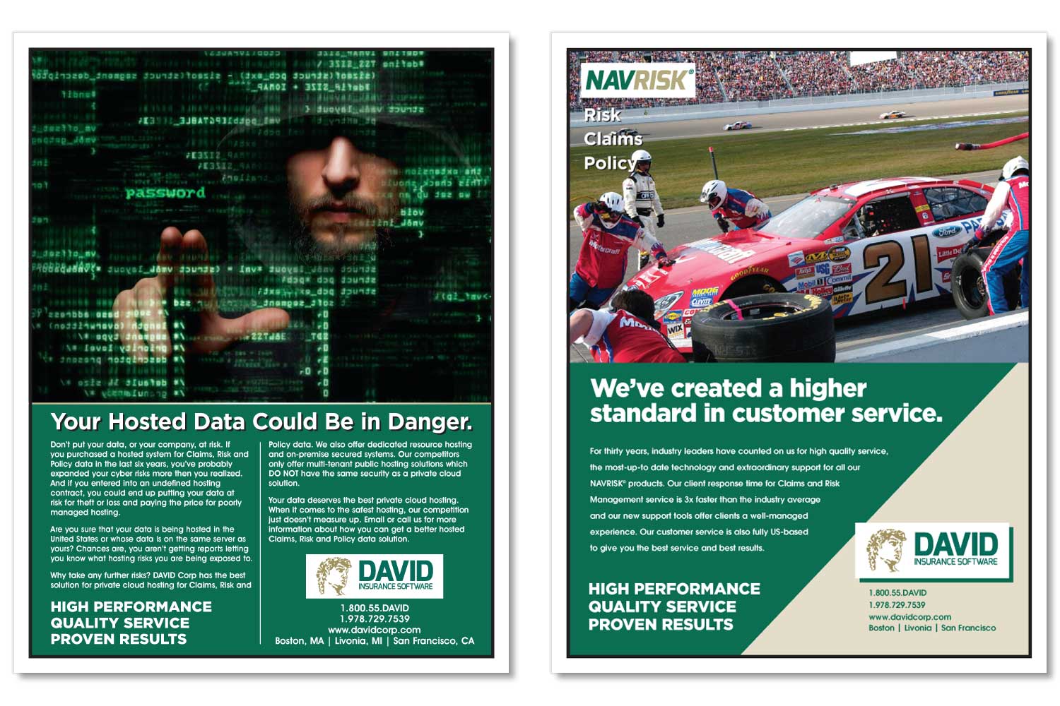 Trade Magazine Ads, 9.4” x 11.8”