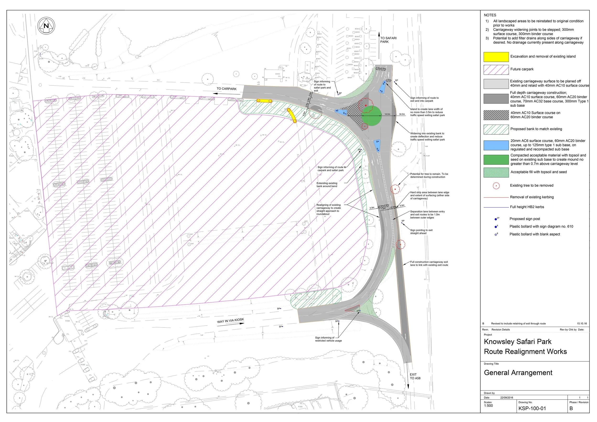 Knowsley Safari Park Access Improvements — Horticon Ltd Landscape