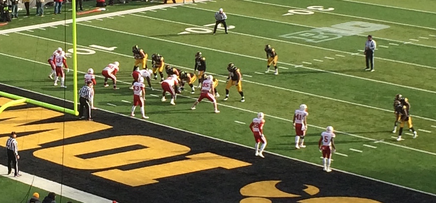 Nebraska at Iowa, Black Friday 2014.