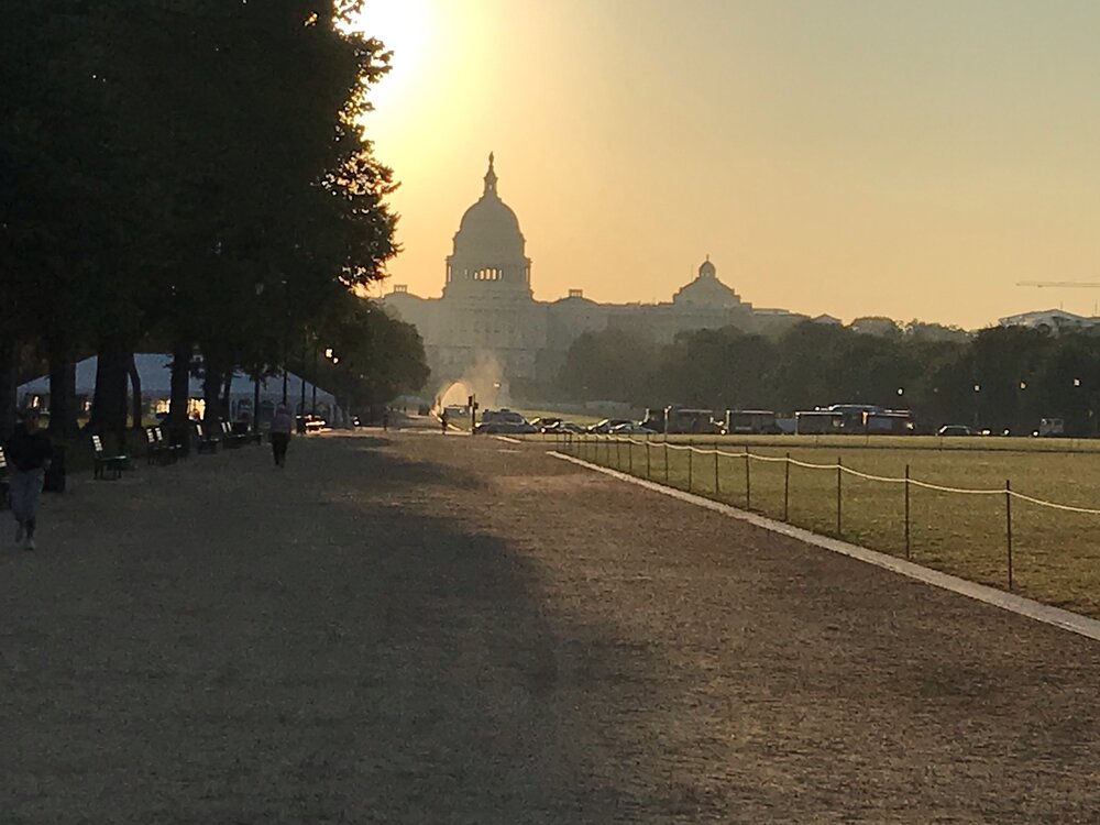 US Capital at Sunrise