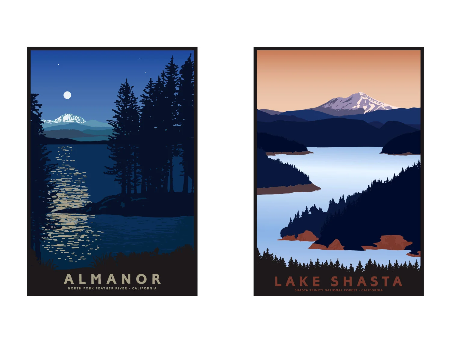 Almanor & Lake Shasta