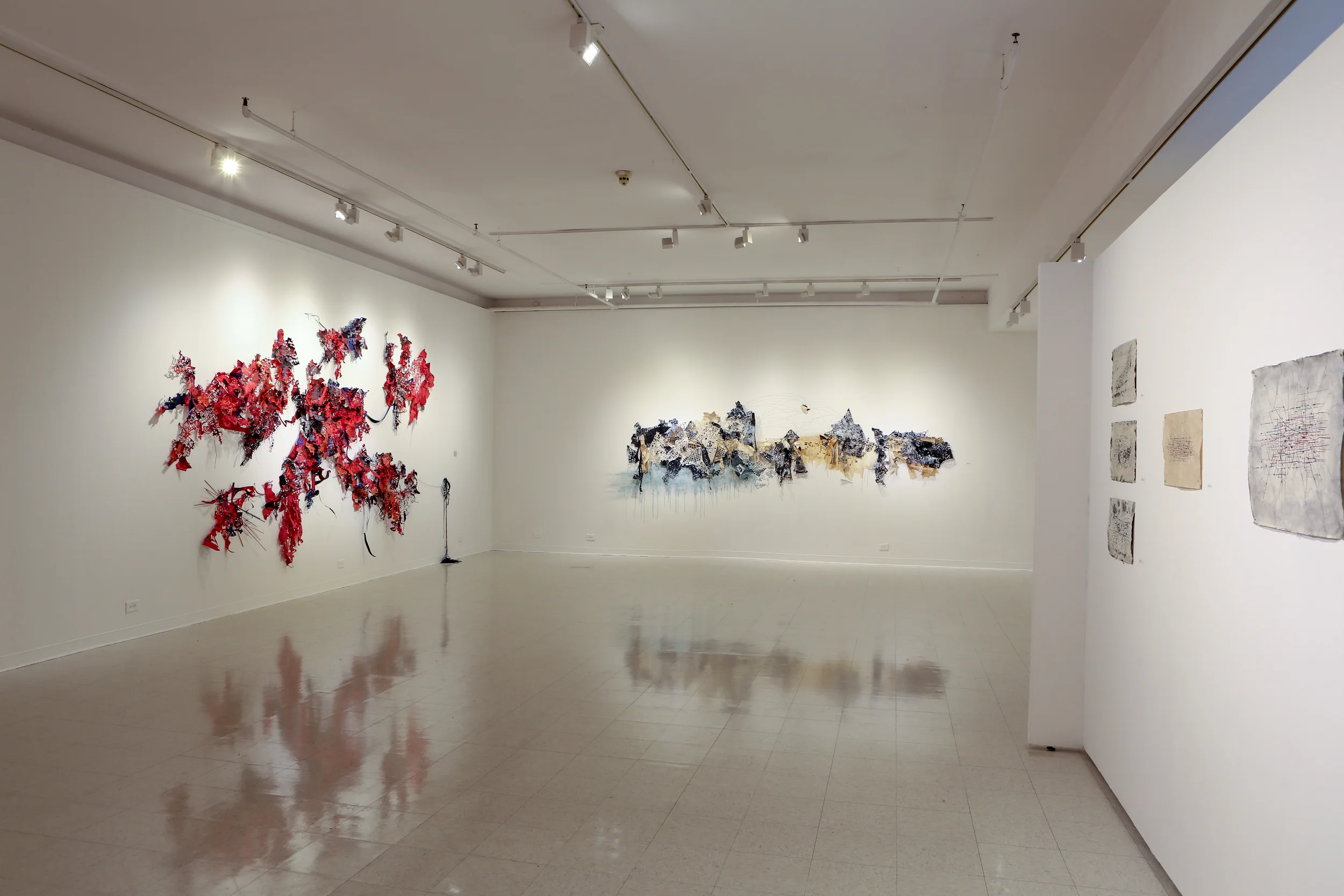 Installation at Montserrat College of Art