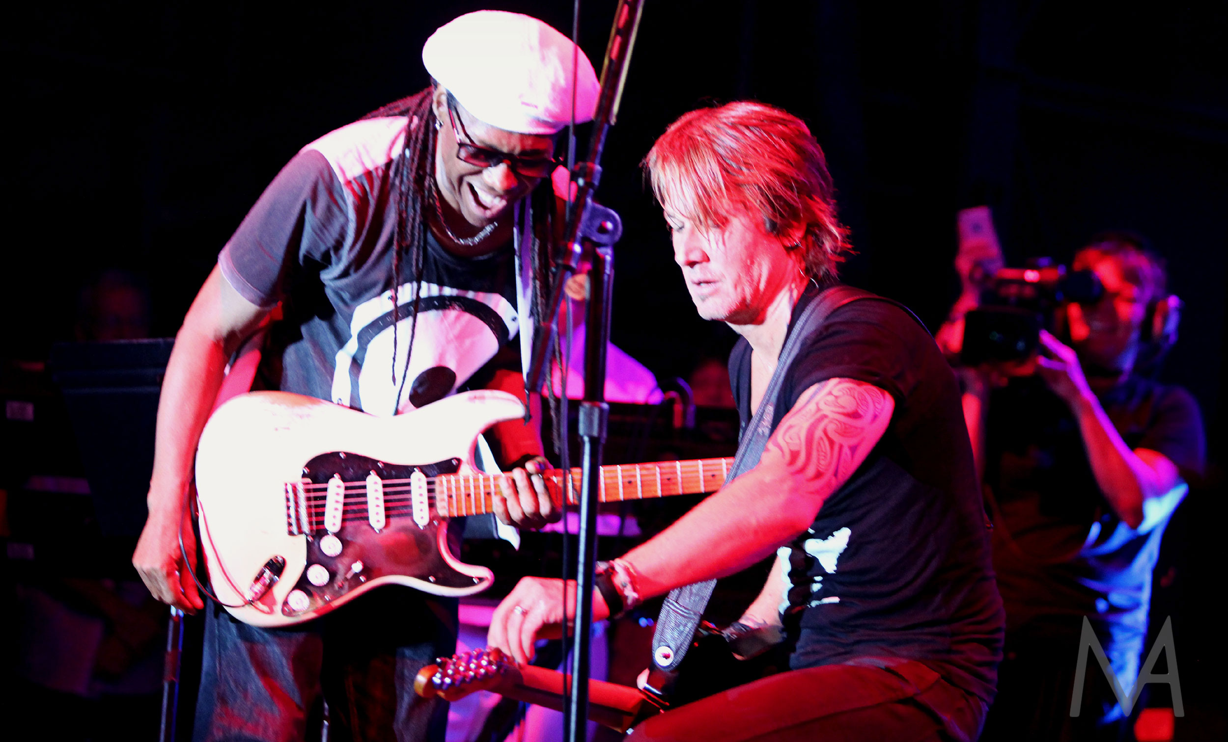 Nile Rodgers and Keith Urban