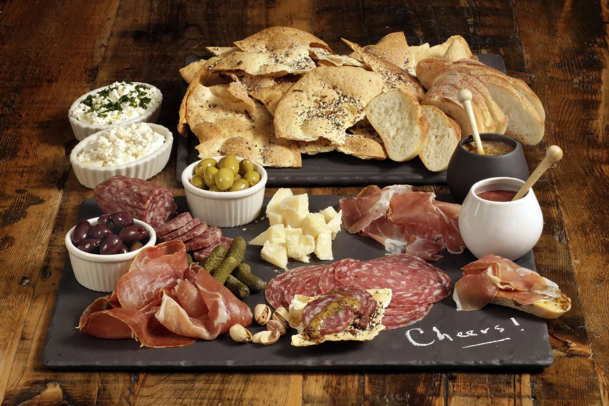 We always suggest a charcuterie platter as it's an easy way to please everyone!