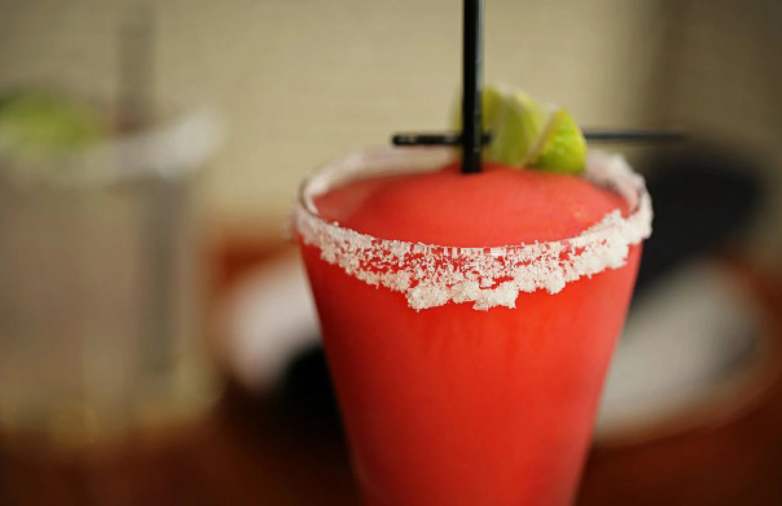 | LEFT Prickly Pear Margarita | RIGHT El Camino Margarita | 