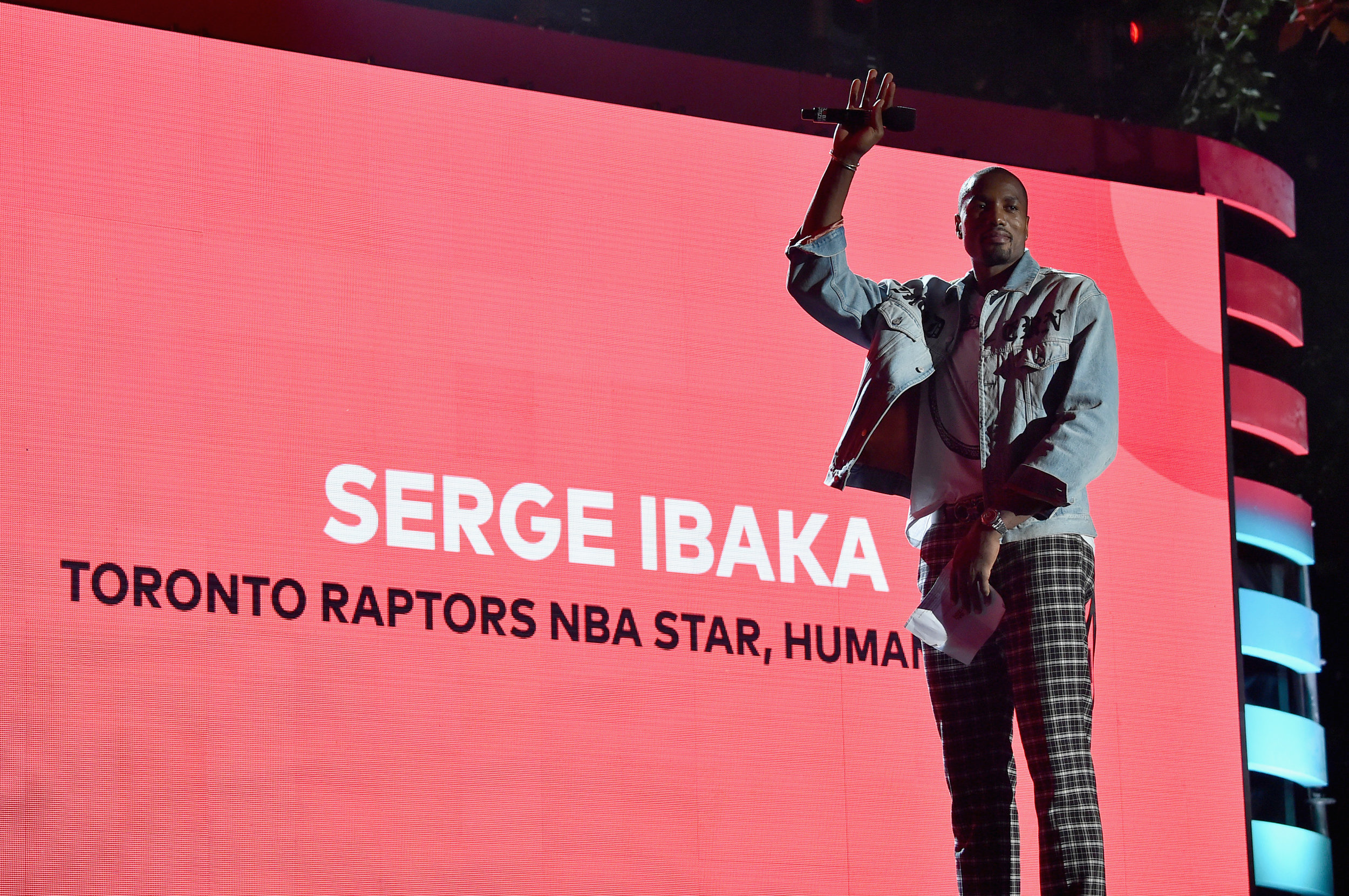 | PHOTOGRAPHY Theo Wargo/Getty Images for Global Citizen - Toronto Raptors, Serge Ibaka |