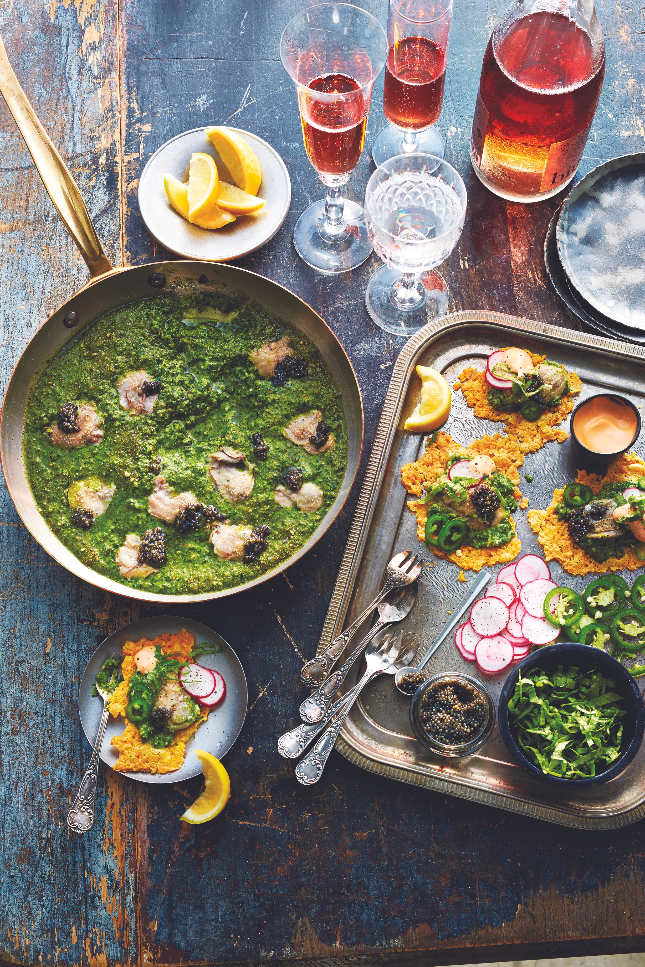 Oysters Poached in Collard Green Pesto.jpg