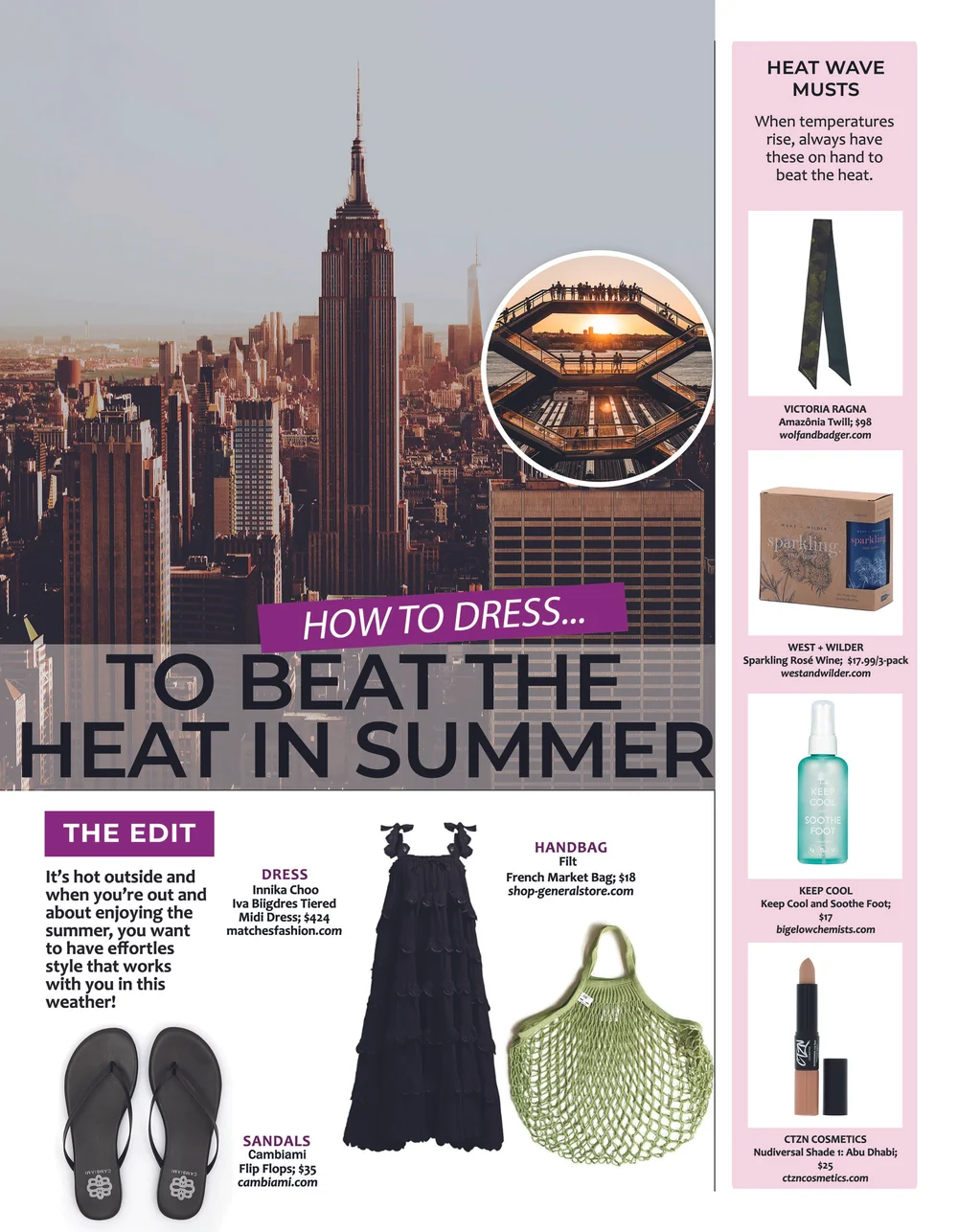 HOW TO DRESS TO BEAT THE HEAT IN SUMMER — Athleisure Mag™ | Athleisure ...