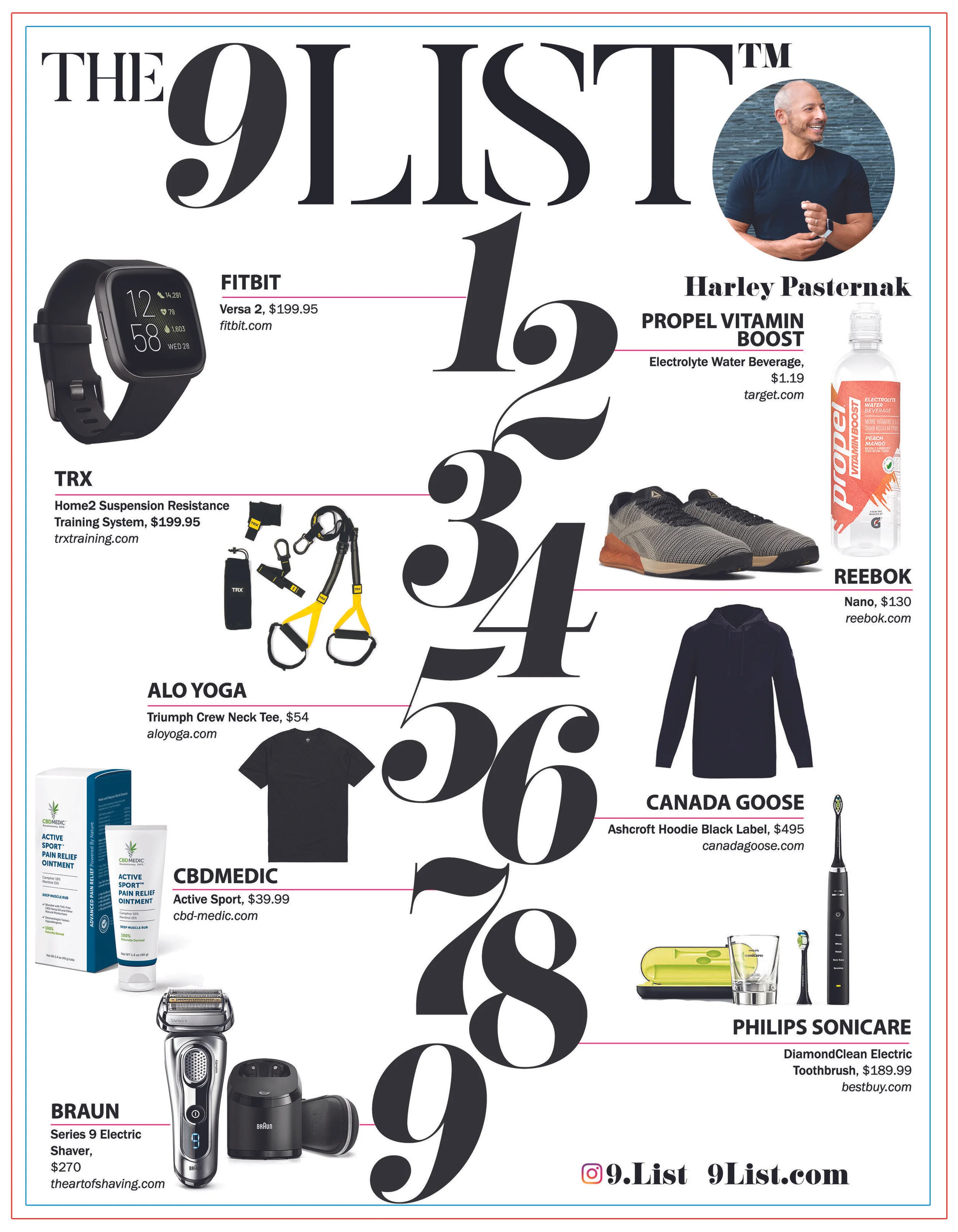 9LIST STORI3S | HARLEY PASTERNAK