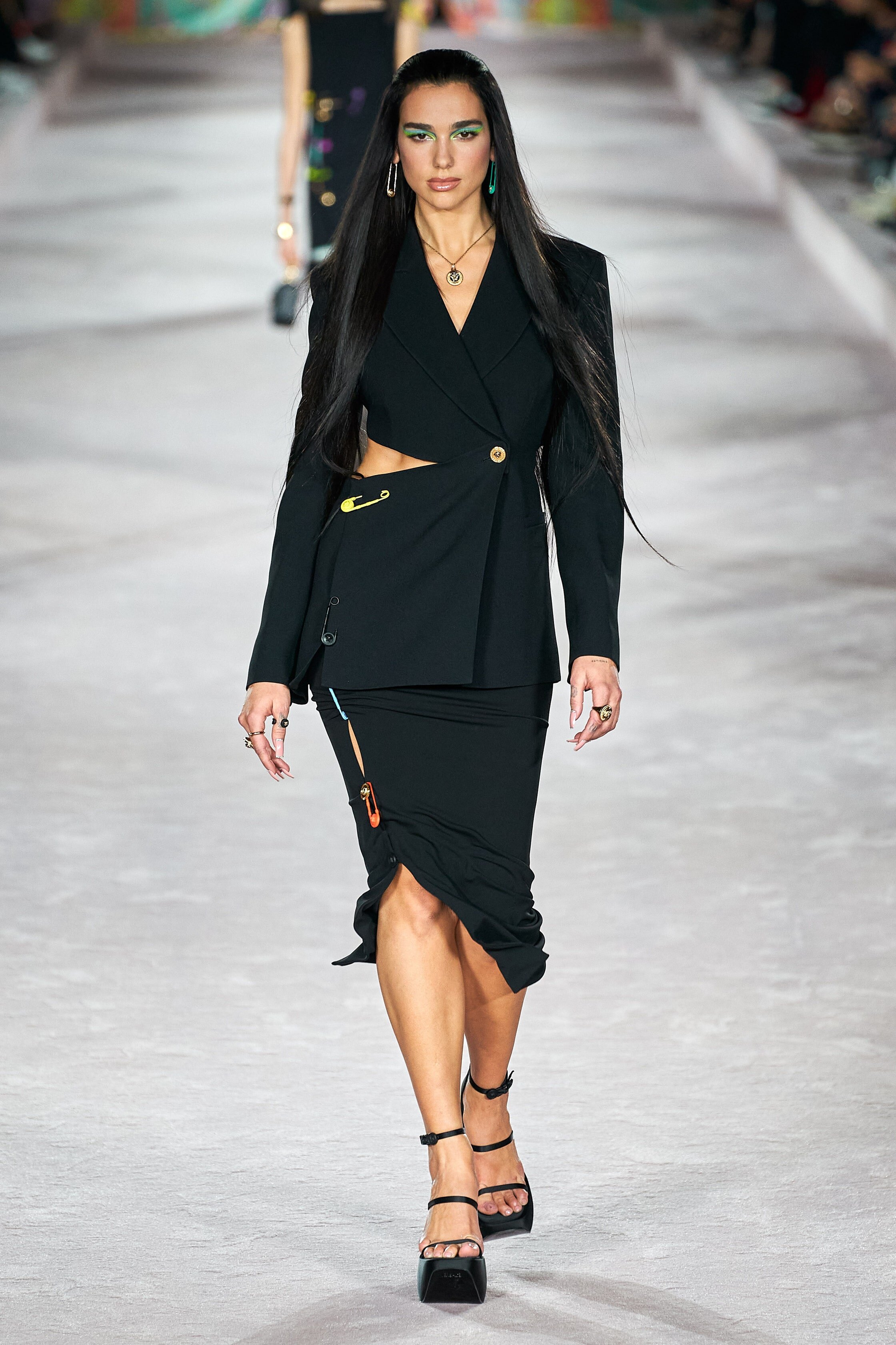 Gigi Hadid, Dua Lipa hit the Versace runway in Milan