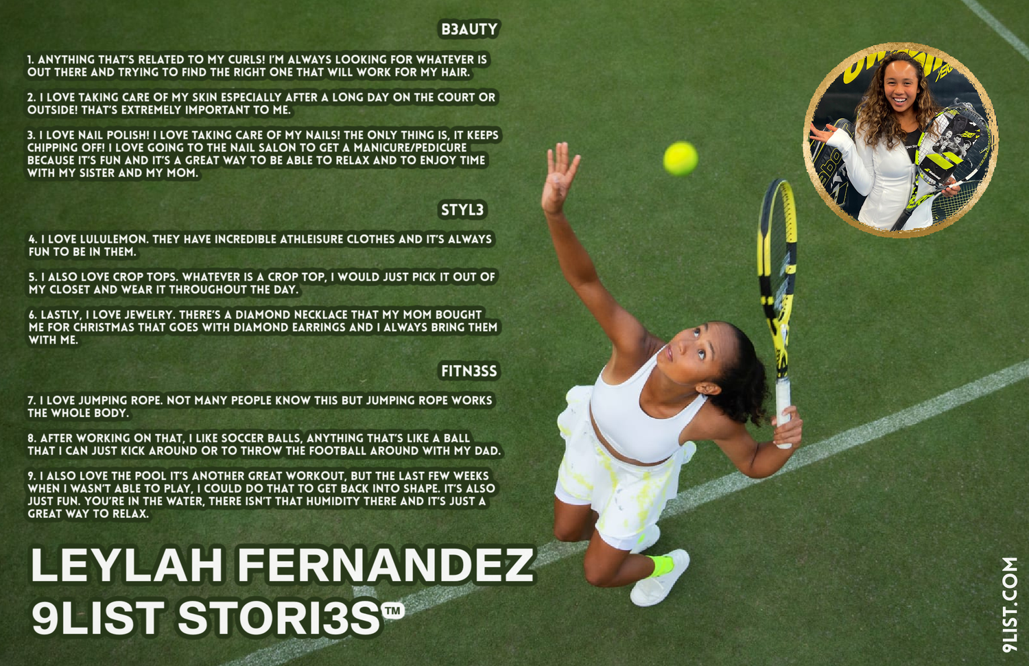 Leylah Fernandez | Canada Tennis