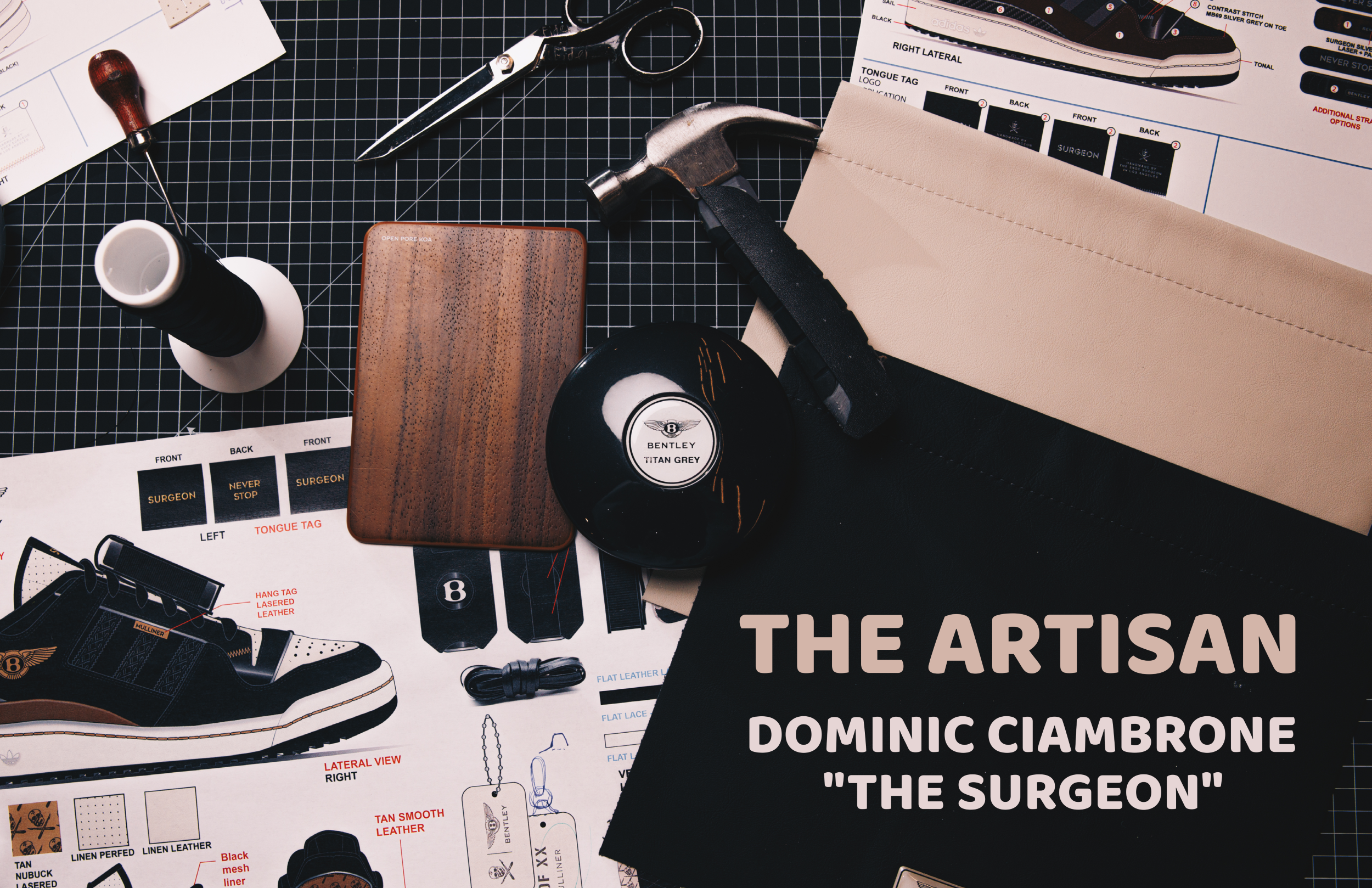 ATHLEISURE MAG #95 | Pioneering Luxury Footwear Designer, Dominic Ciambrone "The Surgeon"