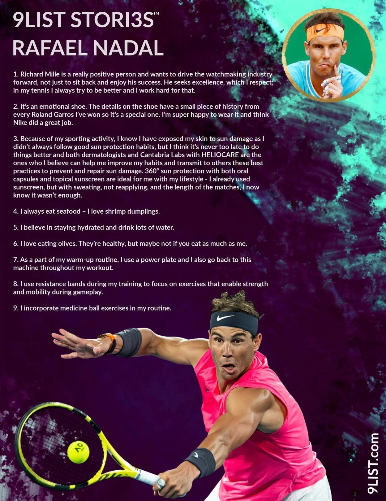 Rafael Nadal | (AO 2), (FO 14), (W 2), (UO 4) + Grand Slam Club