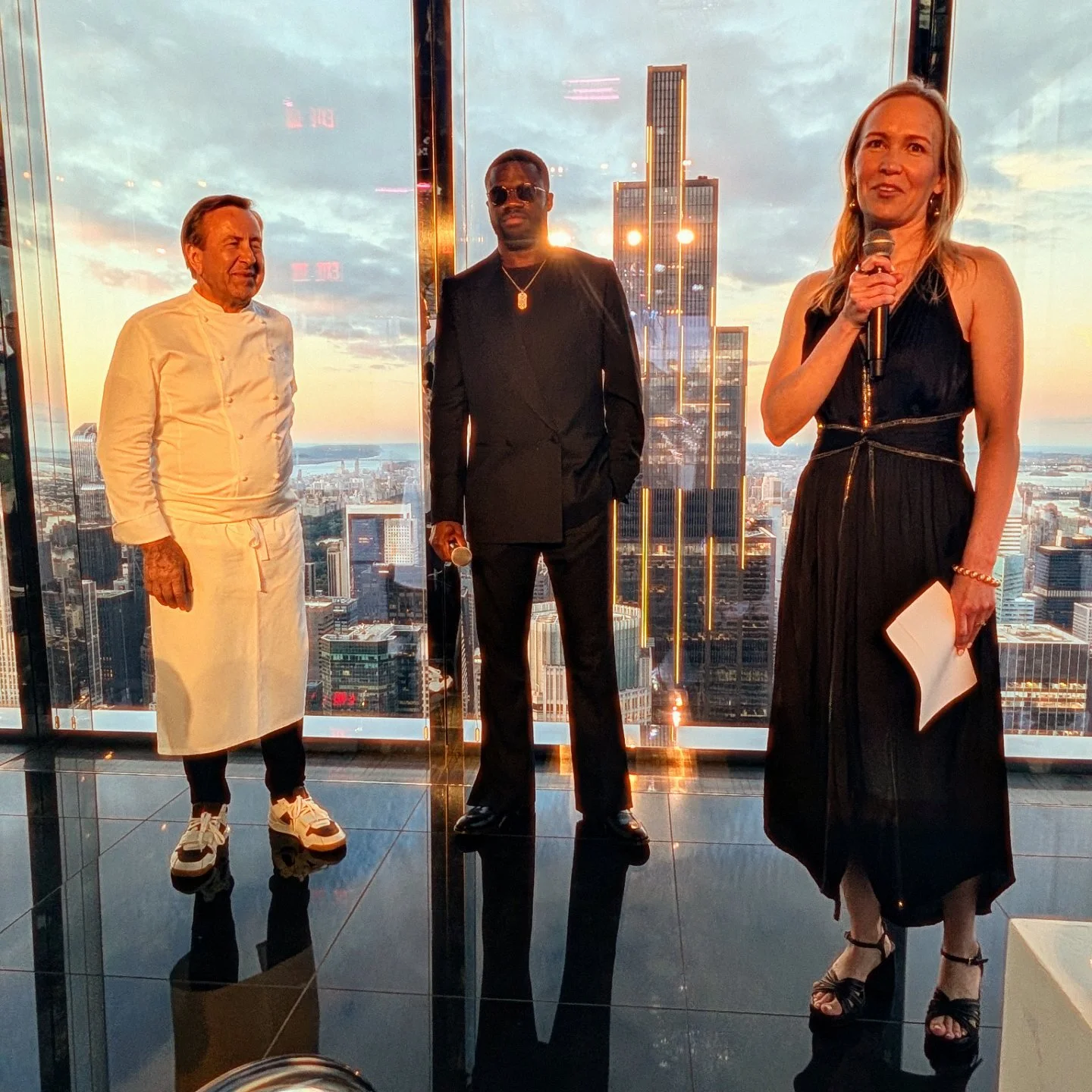 US Open Daniel Boulud + Frances Tiafoe Evian Dinner 2025