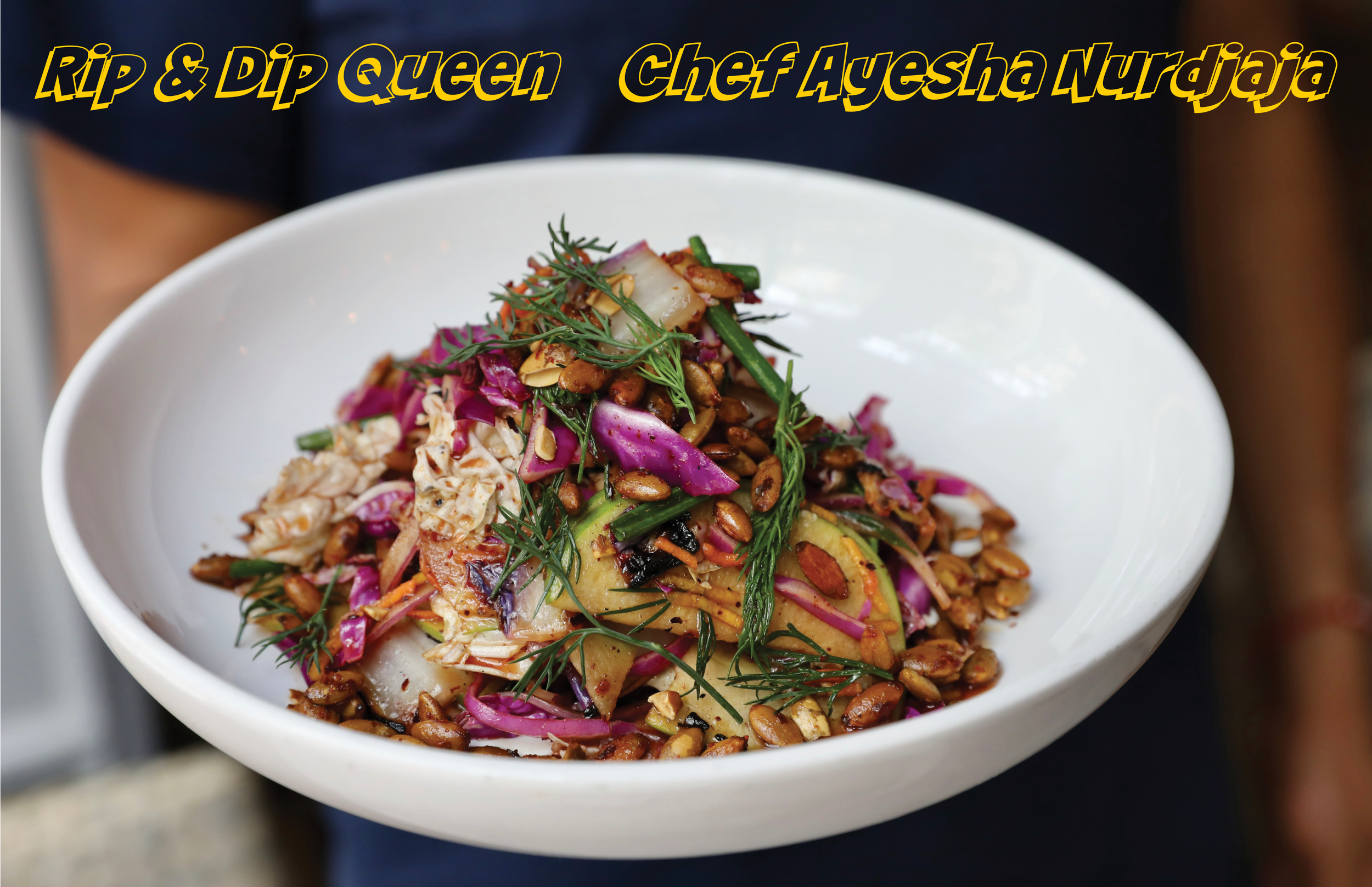 ATHLEISURE MAG ISSUE #124 | Chef/Partner Shukette and Shuka, James Beard Award Finalist NY State Best Chef, Titan on S4 + S5 Bobby's Triple Threat, Chef Ayesha Nurdjaja