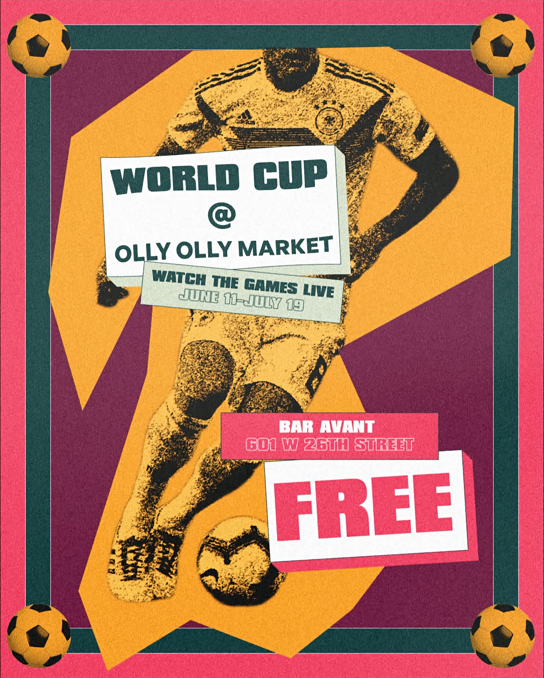 WORLD CUP @ OLLY OLLY MARKET