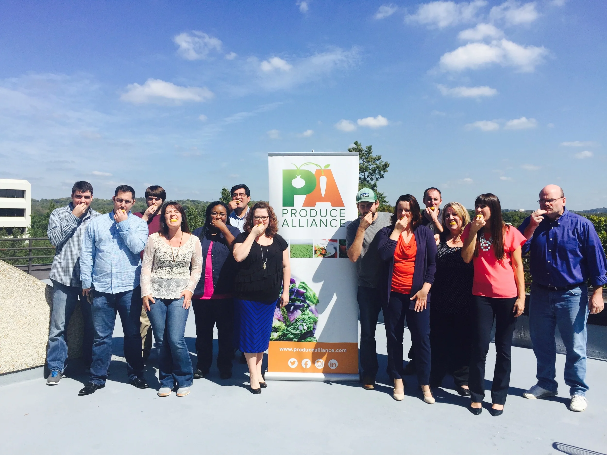 Produce Alliance donates over 10,000 to Feeding America and local food