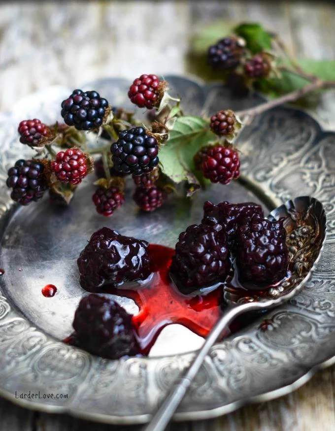 PA Market Update Recipe: Pickled Blackberries