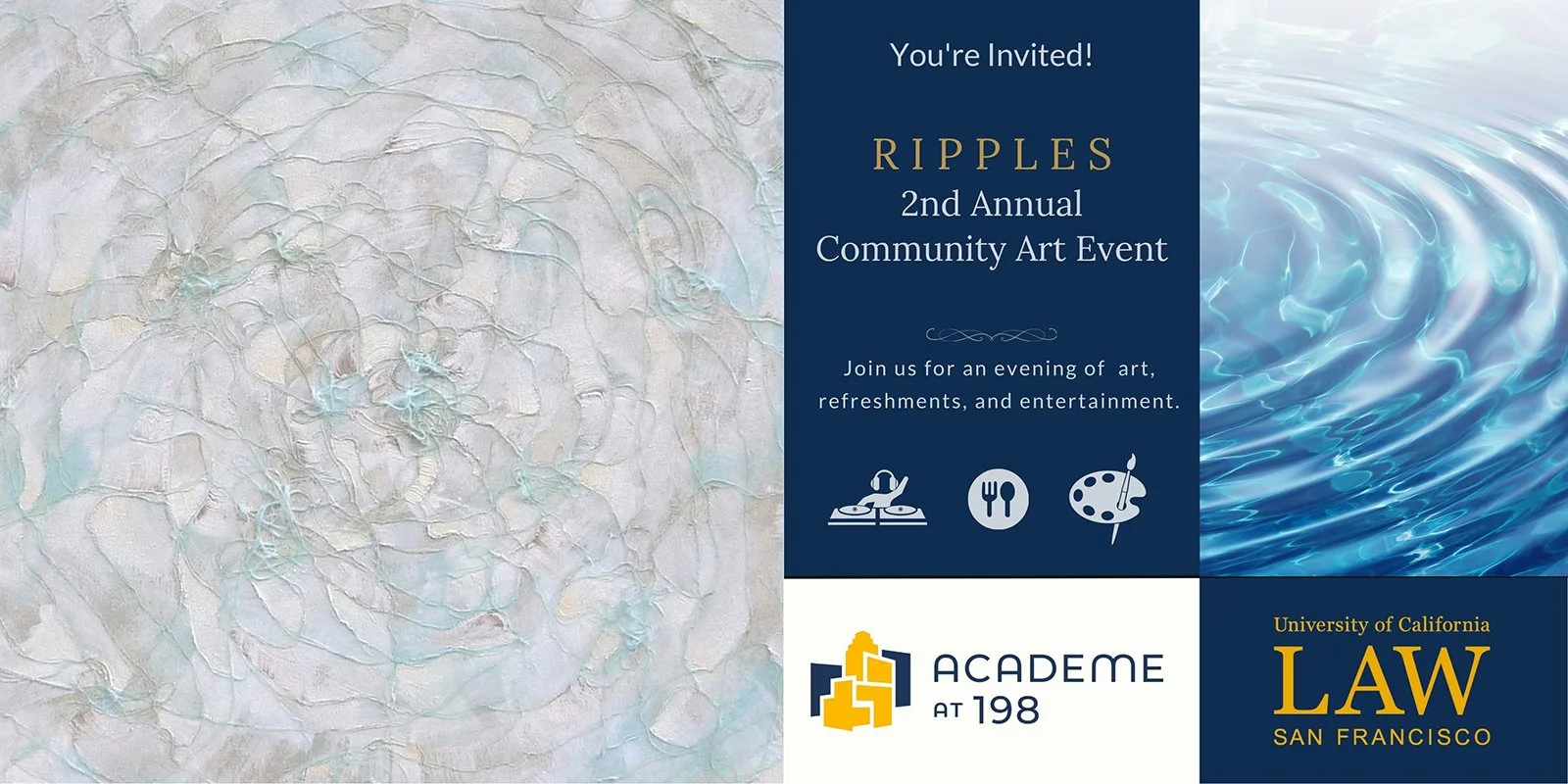 Ripples Art Exhibit | UC Law San Francisco