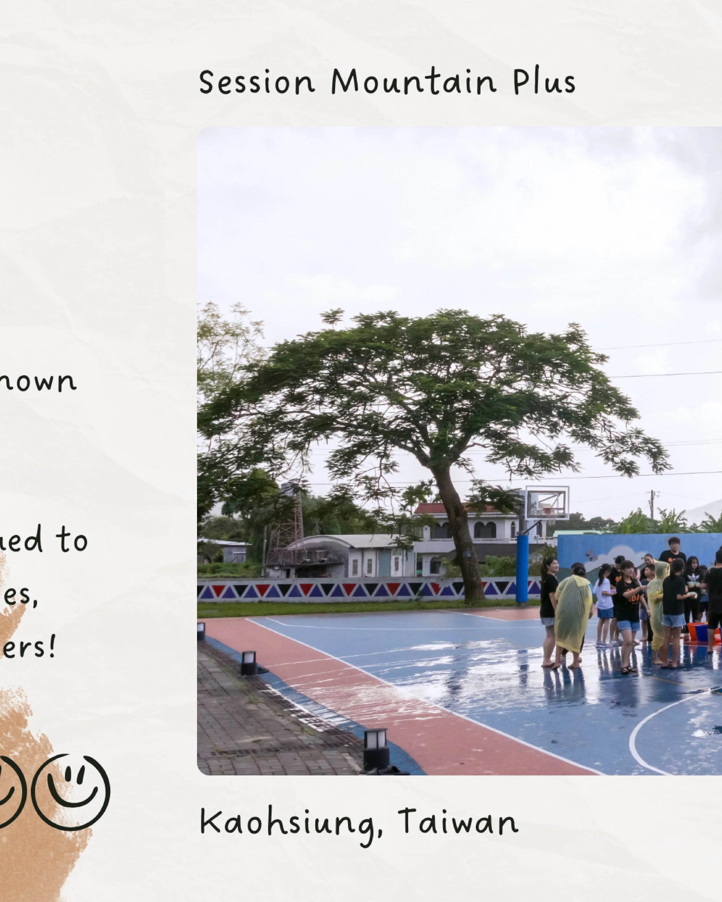 Nestled in the mountains of Kaohsiung, Xiaolin Elementary is a school filled with strength, culture, and heart 💛 Since Typhoon Morakot in 2009, the Xiaolin community has continued to rebuild with incredible resilience, carrying their stories and tra