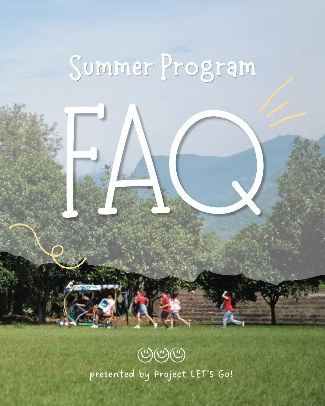Got questions about the 2026 Summer Program? 👀
We&rsquo;ve gathered some of the most frequently asked questions to help you learn more about the program! Take a look through the slides and see if your question is answered! 📖

Still can&rsquo;t find