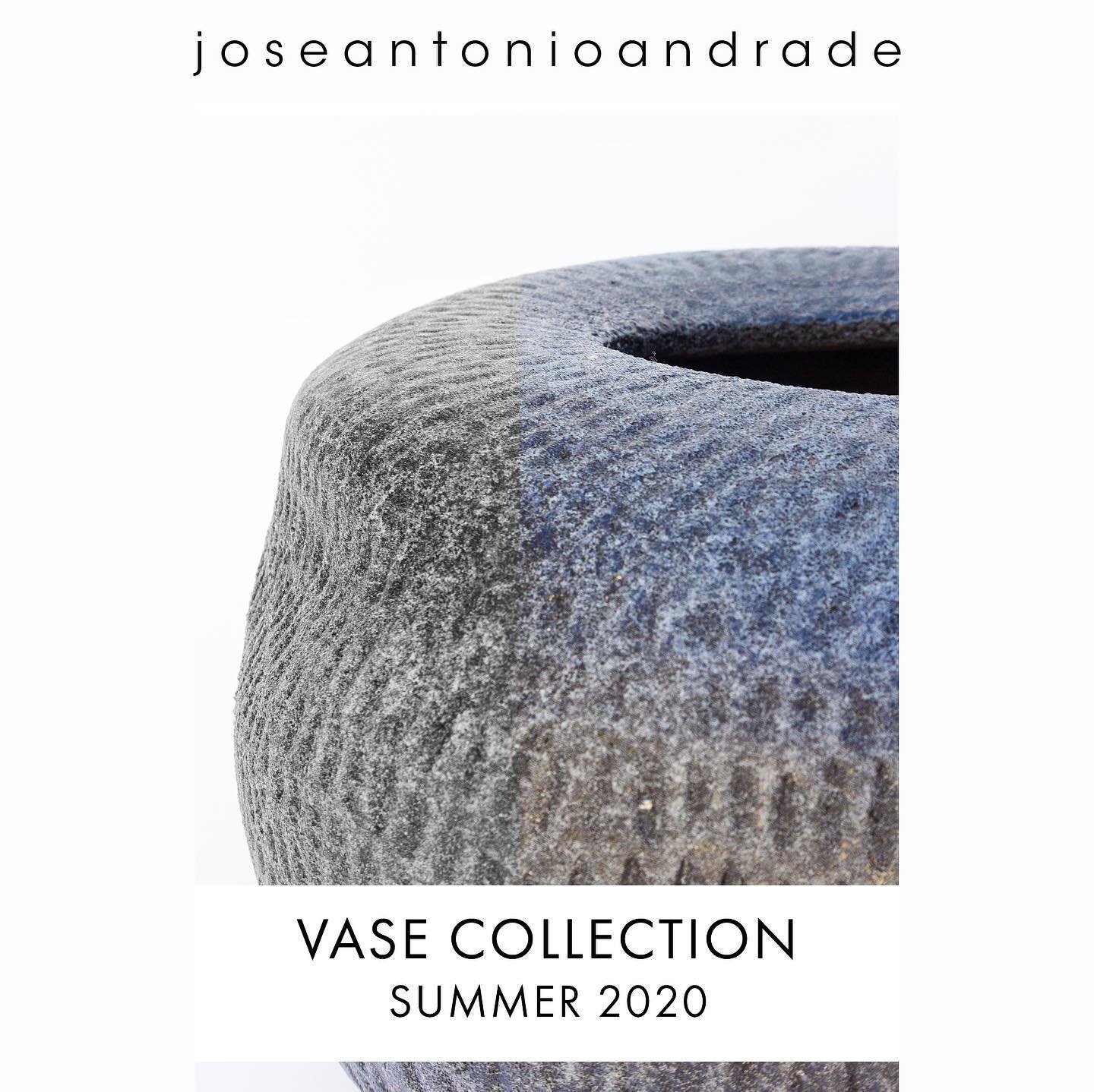 CERAMIC VASE COLLECTION  PART I
DIGITAL EXHIBITION  SUMMER 2020  EXCLUSIVE DESIGNS

Discover the new collection featuring ceramic lighting, large vases and objects, available now at joseantonioandrade.com
.
.
.

#pottery #ceramics #ceramic #vase #int