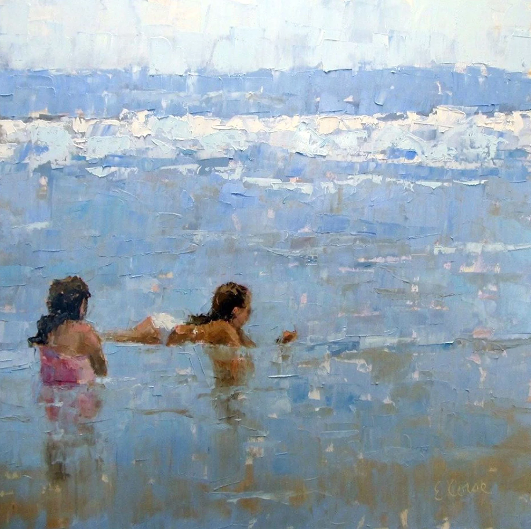 Corse Chatting 36 x 36.jpg