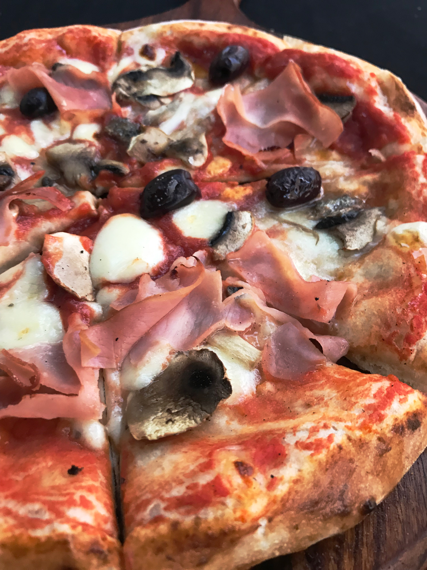 capricciosa woodfire pizza