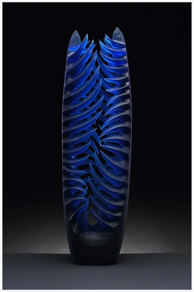 Copper Blue Brush