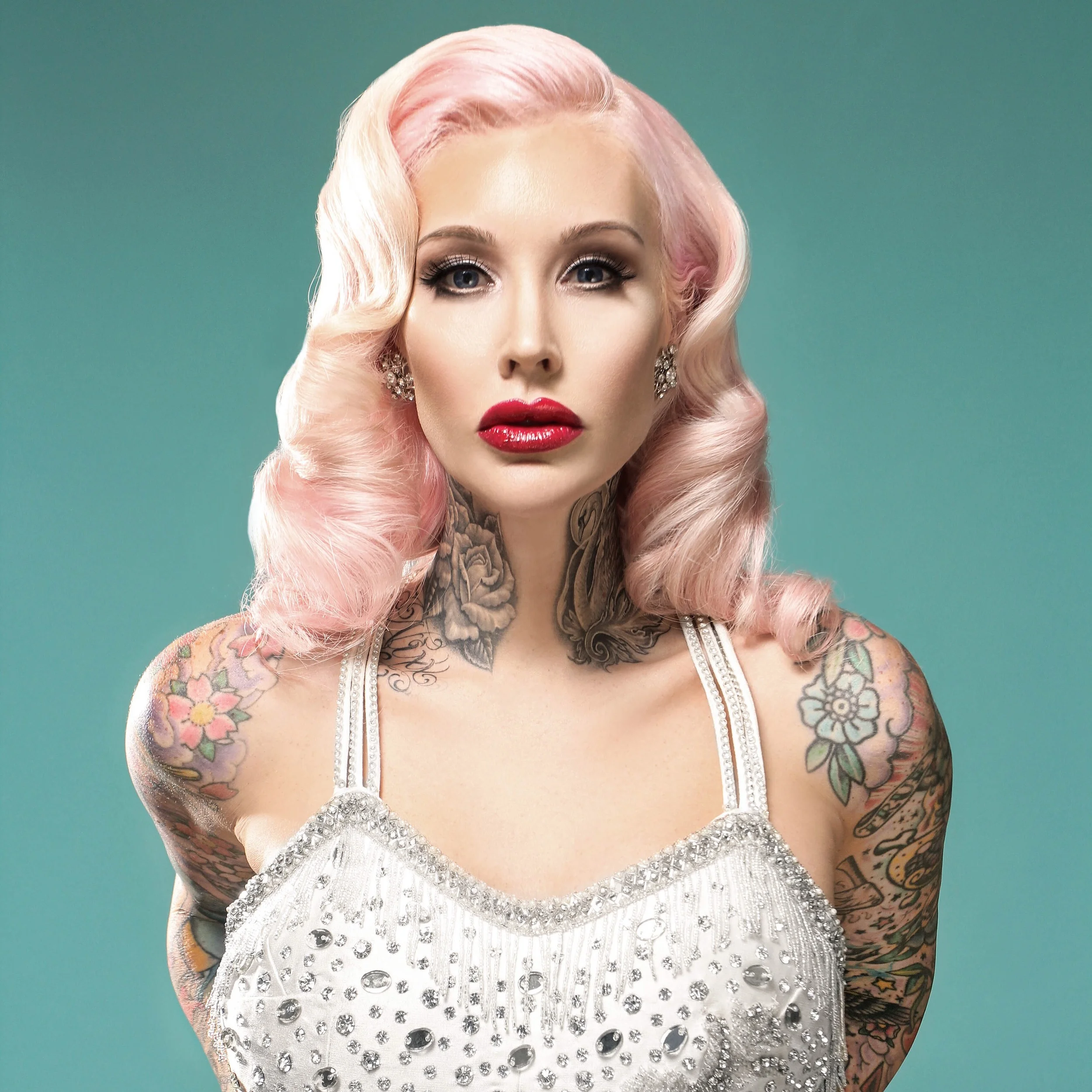 sabina pink hair .JPG