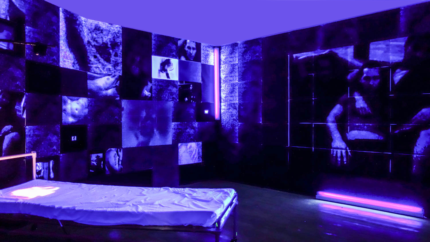 Still from Anatomy of Desire installation at Theatrelab NYC, March 2015
