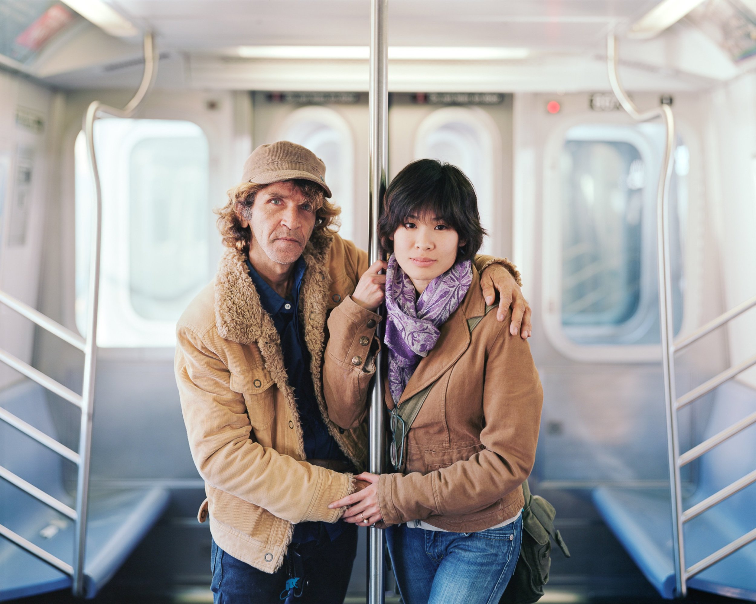  Alfredo and Jessica, 2011, New York, New York- Touching Strangers 