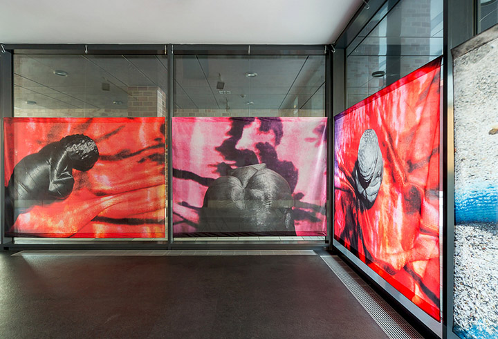 View of Sense of Selfed exhibition in Dortmunder Kunstverein,&nbsp;photo by Roland Baege