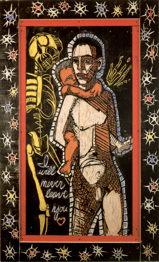 © Adrian Lee Kellard, Promise, 1989 / 75 " x 45 1/2"