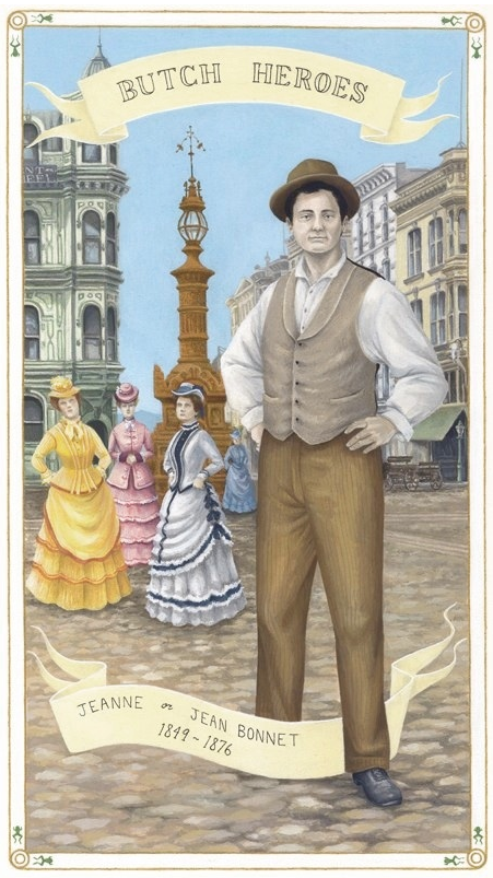 Jeanne or Jean Bonnet, 1849 - 1876, United States , 2012, from Butch Heroes