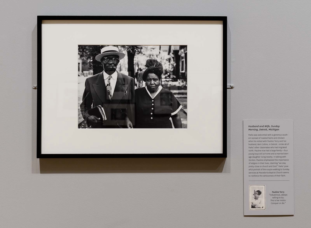 Gordon Parks, Husband and Wife, Sunday Morning, Detroit, Michigan , 1950, Museum of Fine Arts, Boston, Gift of The Gordon Parks Foundation, © The Gordon Parks Foundation.