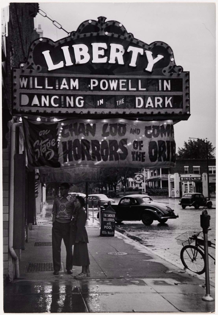 Gordon Parks, Outside the Liberty Theater, Fort Scott, Kansas , 1950, Museum of Fine Arts Boston, Sophie M. Friedman Fund, © The Gordon Parks Foundation.