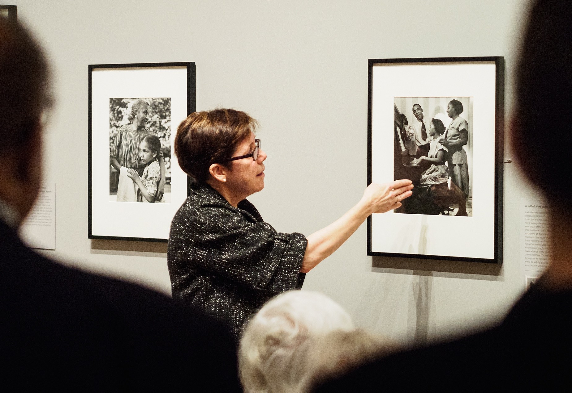 Karen Haas at the MFA Boston, 2015. 