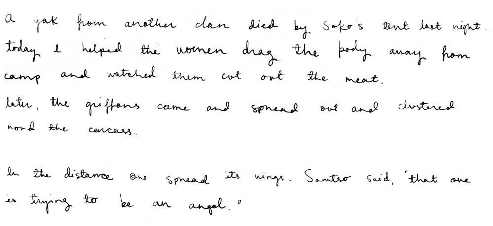 Journal entry, From Awake to Awake